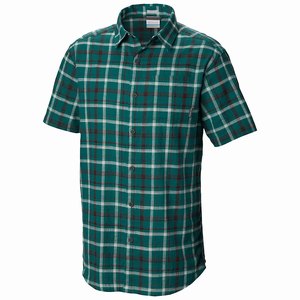 Columbia Camisas Casuales Under Exposure™ Yarn-Dye Hombre Verdes Oscuro (395QBWXLY)